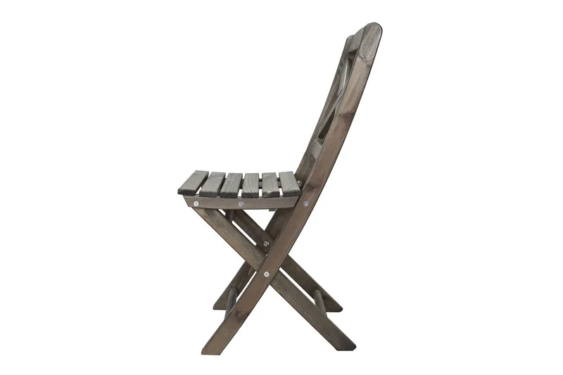 Edilma Klappstol Utomhus - Grå - Utemöbler - Utestol & trädgårdsstol - Caféstol & klappstol utomhus