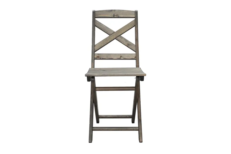 Edilma Klappstol Utomhus - Grå - Utemöbler - Utestol & trädgårdsstol - Caféstol & klappstol utomhus