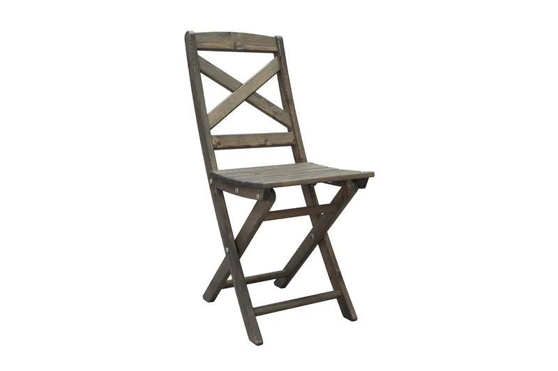 Edilma Klappstol Utomhus - Grå - Utemöbler - Utestol & trädgårdsstol - Caféstol & klappstol utomhus