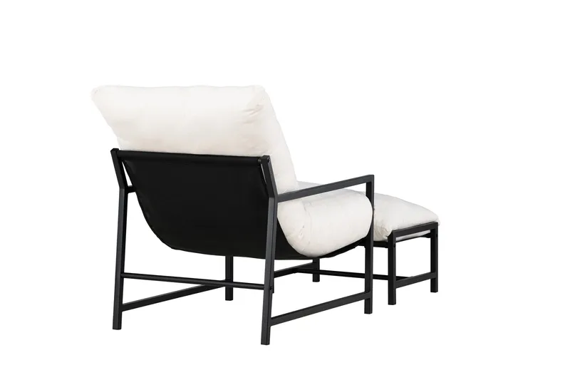 Corso Utefåtölj - Svart - Utemöbler - Utestol & trädgårdsstol - Utefåtölj & loungefåtölj