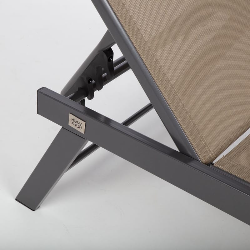 Däckstol Ario - Beige - Utemöbler - Utestol & trädgårdsstol - Solsäng & Solvagnar