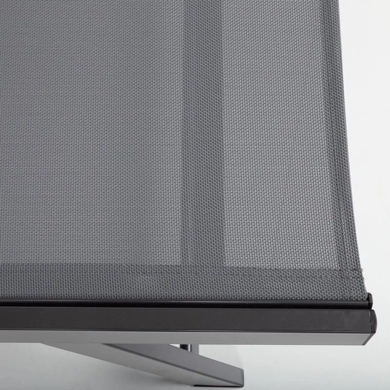 Däckstol Ario - mörkgrå - Utemöbler - Utestol & trädgårdsstol - Solsäng & Solvagnar