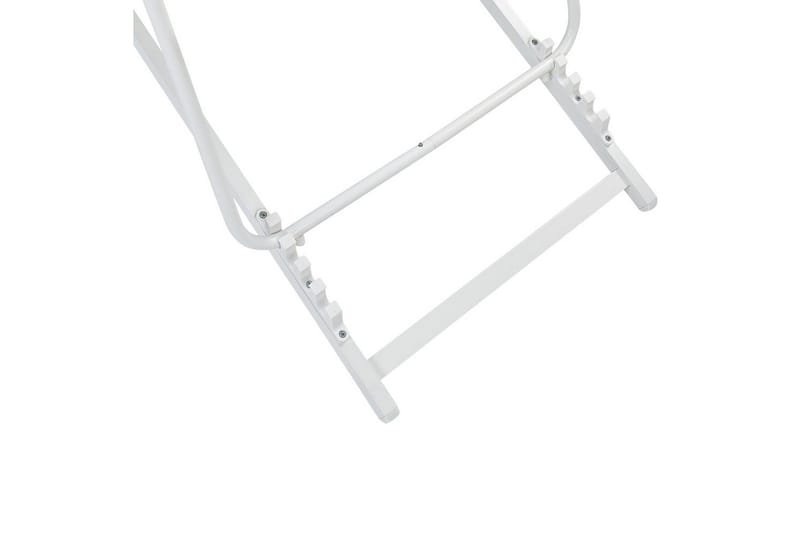 Däckstol hopfällbar Locri II - Beige, vit - Utemöbler - Utestol & trädgårdsstol - Solstolar