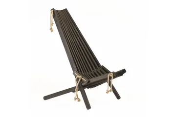 Ecochair EcoFurn Furu Svart Oljad
