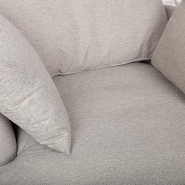 Fåtölj Fluffy Swivel 110x105x65/86 cm - Ljusgrå - Utemöbler - Utestol & trädgårdsstol - Utefåtölj & loungefåtölj