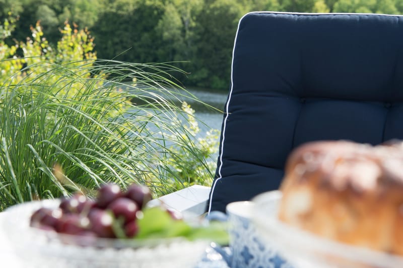 Fåtölj Hillerstorp Herrgård - Vit - Utemöbler - Utestol & trädgårdsstol - Utefåtölj & loungefåtölj