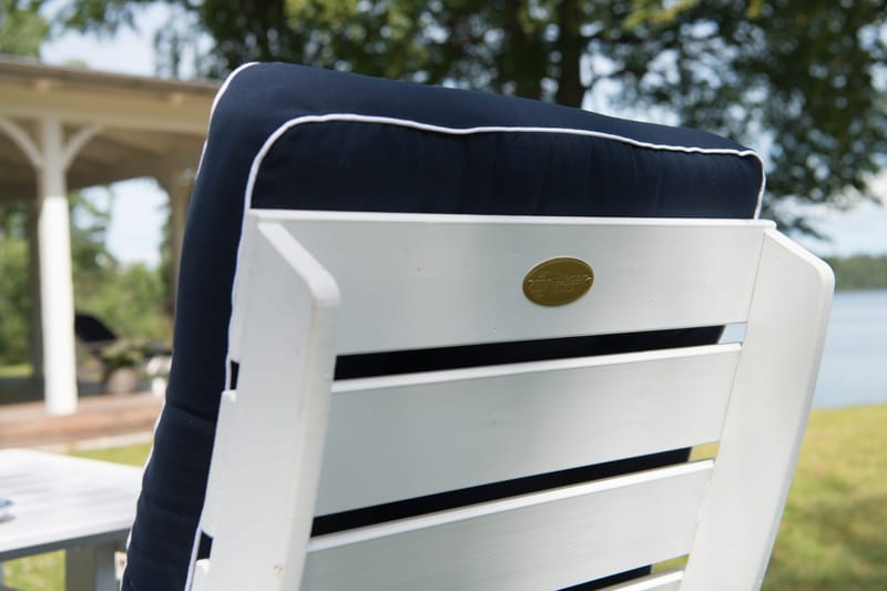 Fåtölj Hillerstorp Herrgård - Vit - Utemöbler - Utestol & trädgårdsstol - Utefåtölj & loungefåtölj