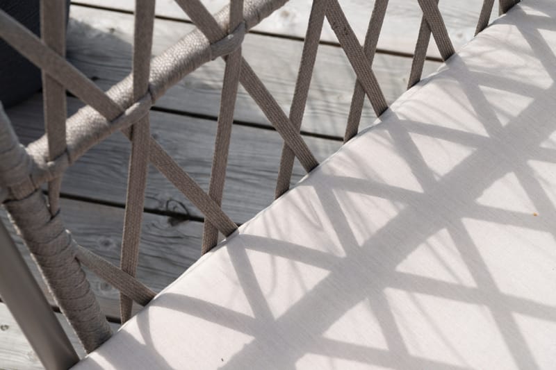 Fåtölj Hillerstorp Jet Set Lounge - Beige - Utemöbler - Utestol & trädgårdsstol - Utefåtölj & loungefåtölj