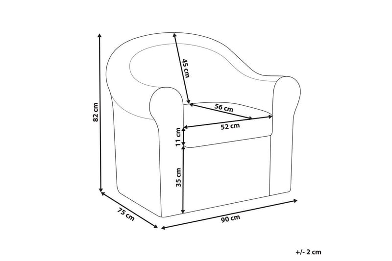 Fåtölj Livadeia - Utemöbler - Utestol & trädgårdsstol - Utefåtölj & loungefåtölj