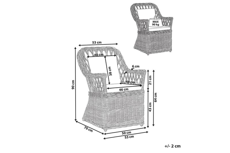 Fåtölj Maros II - Utemöbler - Utestol & trädgårdsstol - Utefåtölj & loungefåtölj