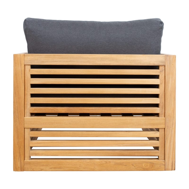 Fåtölj Serenity - brun - Utemöbler - Utestol & trädgårdsstol - Utefåtölj & loungefåtölj