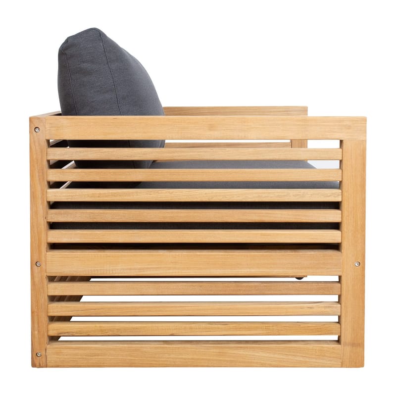 Fåtölj Serenity - brun - Utemöbler - Utestol & trädgårdsstol - Utefåtölj & loungefåtölj