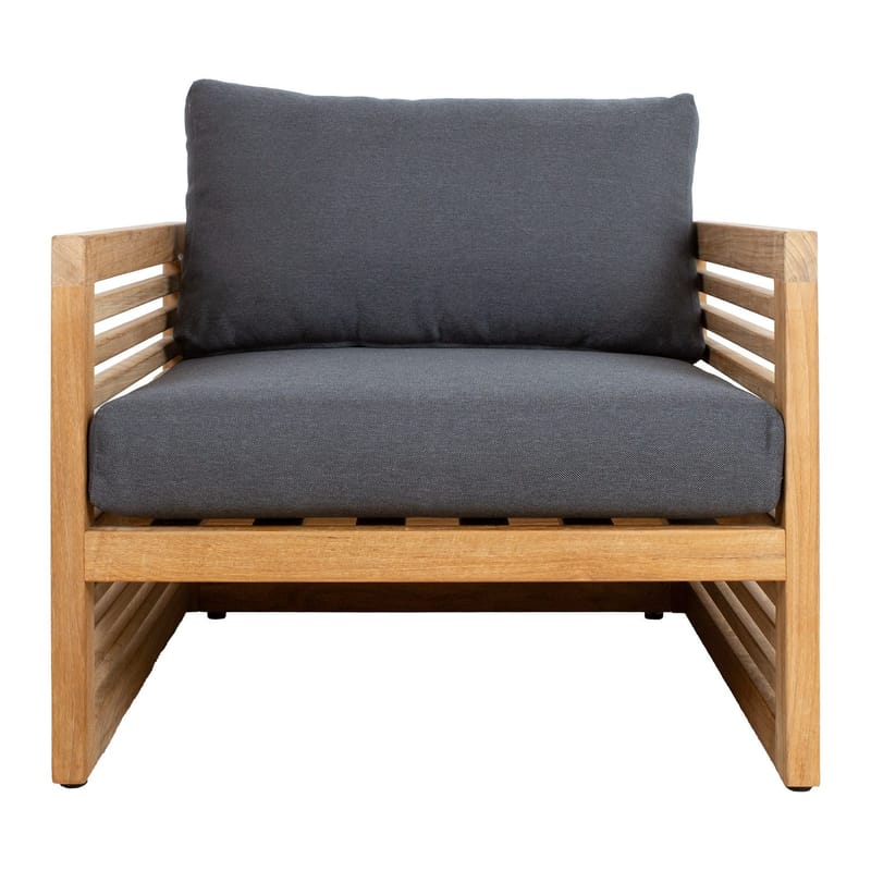 Fåtölj Serenity - brun - Utemöbler - Utestol & trädgårdsstol - Utefåtölj & loungefåtölj