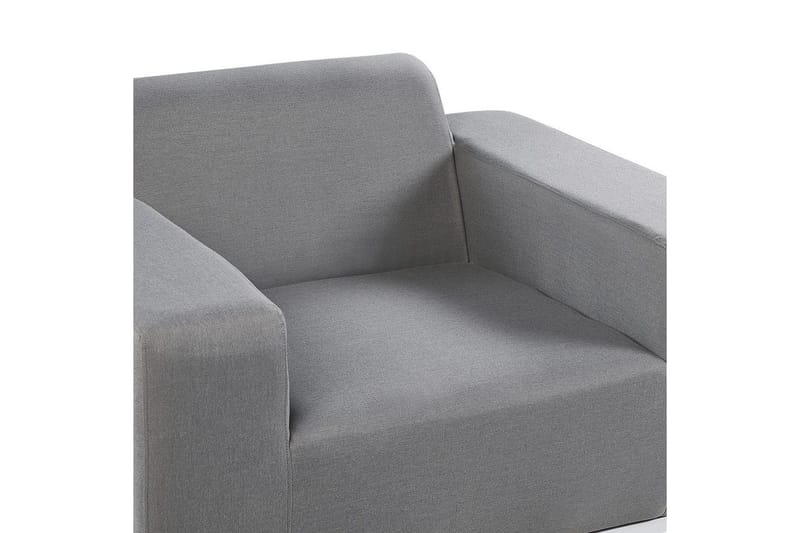 Fåtölj set om 2 Rovigo - Grå, vit - Utemöbler - Utestol & trädgårdsstol - Utefåtölj & loungefåtölj