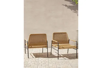 Fåtölj Prasimo set om 2 - Utemöbler - Utestol & trädgårdsstol - Utefåtölj & loungefåtölj
