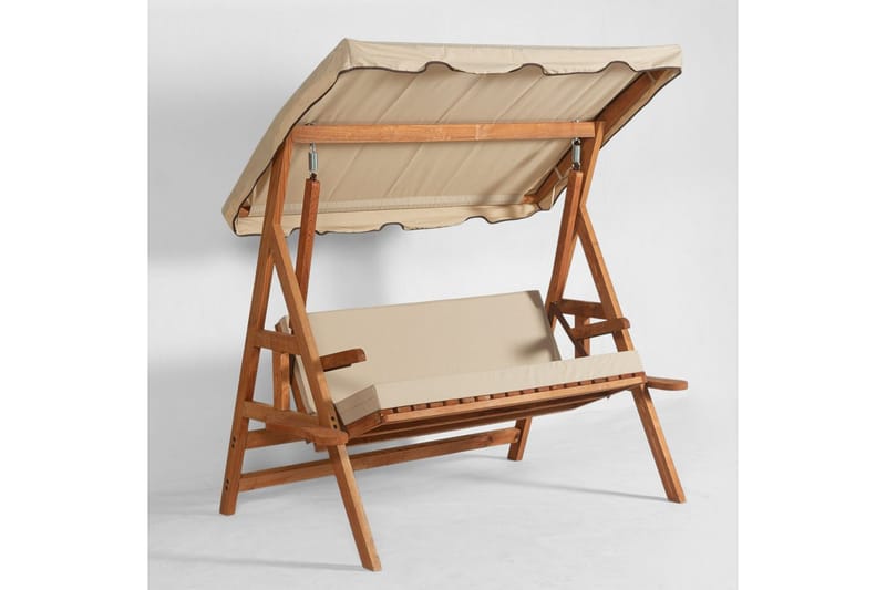 Fenvia Hängstol Utomhus 166x180 cm - Cremevit - Utemöbler - Utestol & trädgårdsstol - Hängstol utomhus