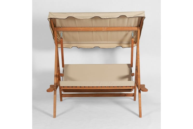 Fenvia Hängstol Utomhus 166x180 cm - Cremevit - Utemöbler - Utestol & trädgårdsstol - Hängstol utomhus