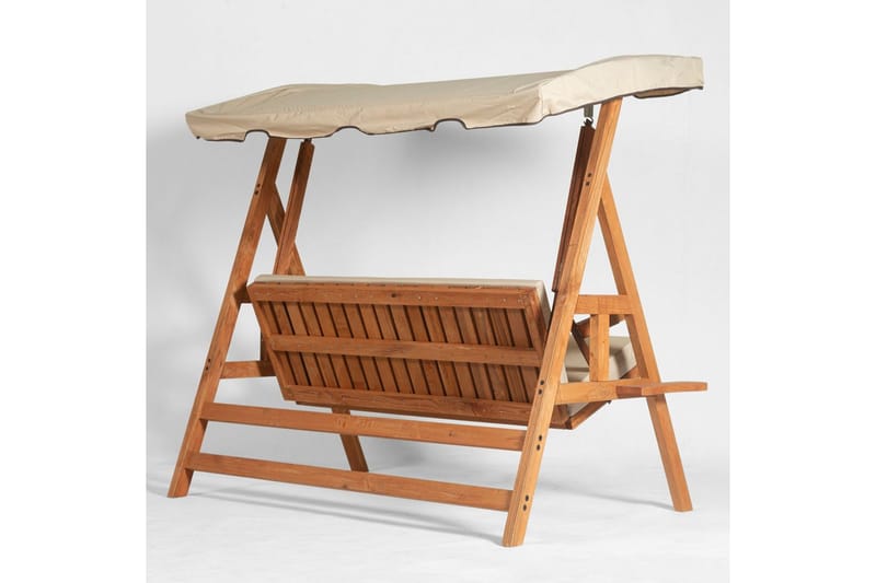 Fenvia Hängstol Utomhus 166x180 cm - Cremevit - Utemöbler - Utestol & trädgårdsstol - Hängstol utomhus
