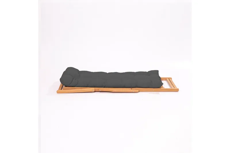 Gardellis Solstol 43x46,5 cm - Grå/Natur - Utemöbler - Utestol & trädgårdsstol - Solstolar