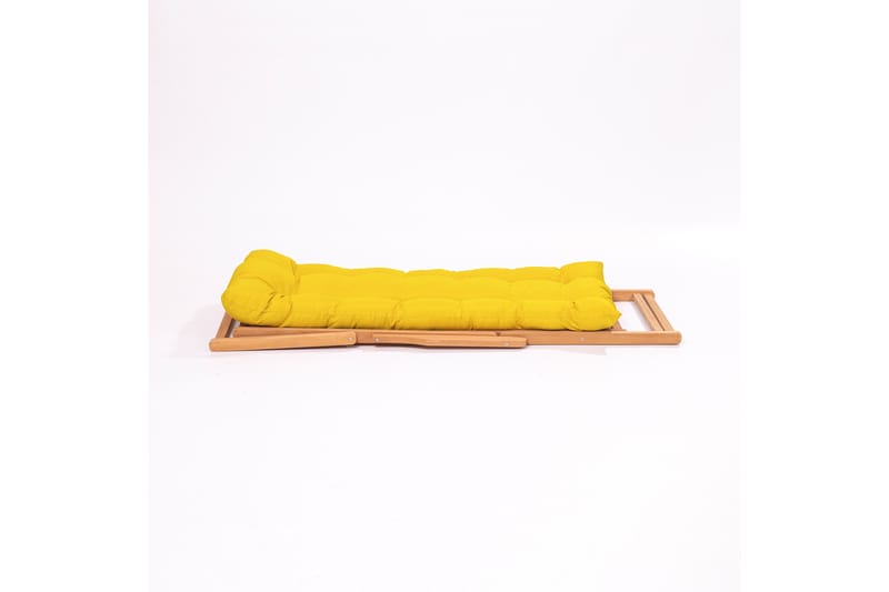 Gardellis Solstol 43x46,5 cm - Gul/Natur - Utemöbler - Utestol & trädgårdsstol - Solstolar