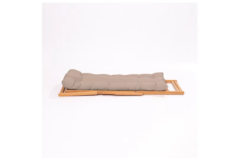 Gardellis Solstol 58x49 cm - Brun/Natur - Utemöbler - Utestol & trädgårdsstol - Solstolar