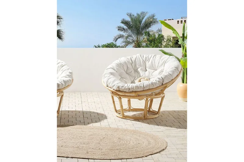 Giorgio Utefåtölj - Natural/Beige - Utemöbler - Utestol & trädgårdsstol - Utefåtölj & loungefåtölj