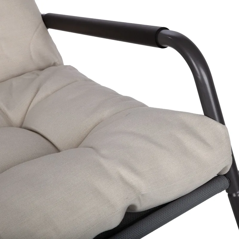 Gungstol Maris - Grå - Utemöbler - Utestol & trädgårdsstol - Gungstol utomhus