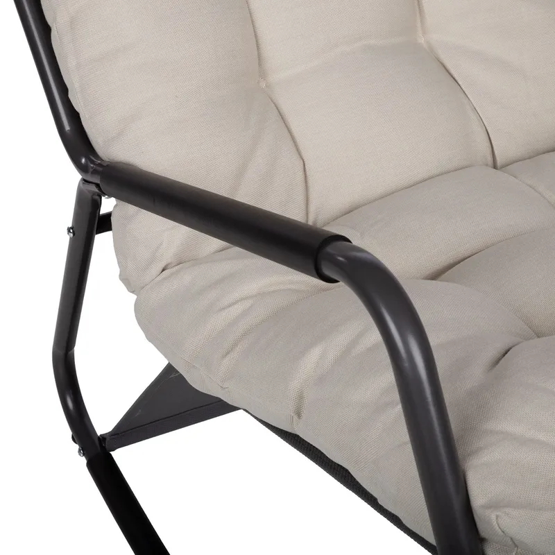 Gungstol Maris - Grå - Utemöbler - Utestol & trädgårdsstol - Gungstol utomhus