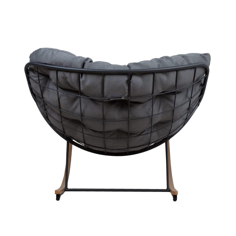 Gungstol Royal - Mörkgrå - Utemöbler - Utestol & trädgårdsstol - Gungstol utomhus