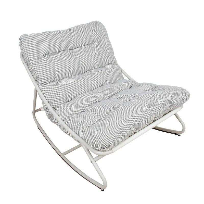 Gungstol Samba - Ljusgrå - Utemöbler - Utestol & trädgårdsstol - Gungstol utomhus