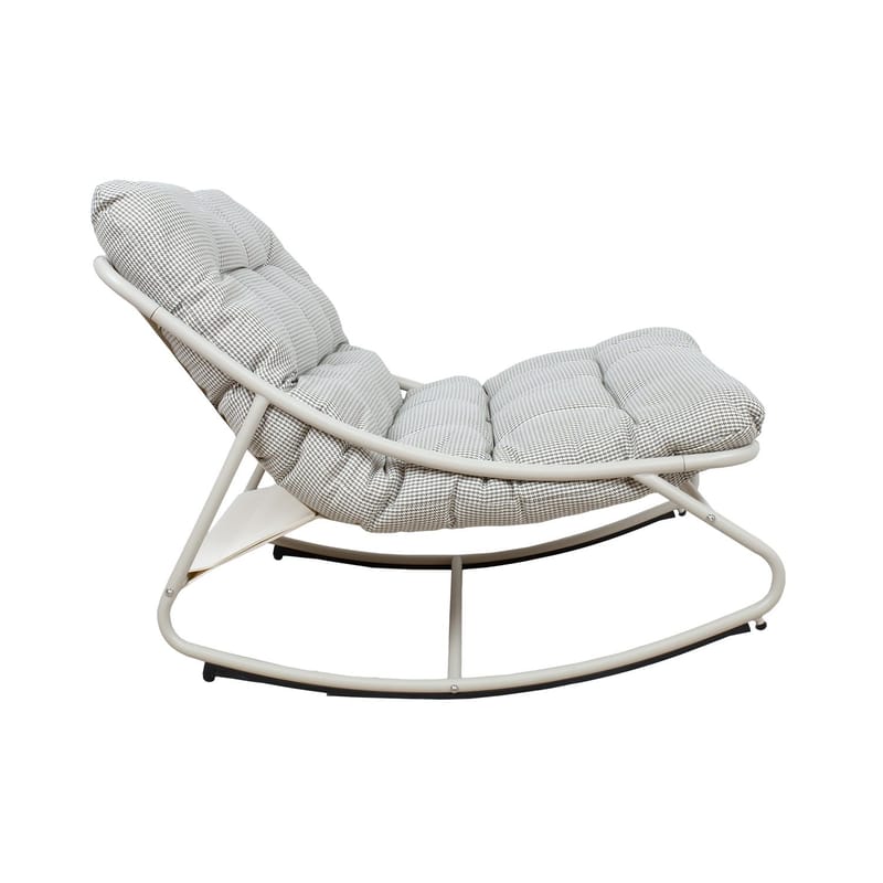 Gungstol Samba - Ljusgrå - Utemöbler - Utestol & trädgårdsstol - Gungstol utomhus
