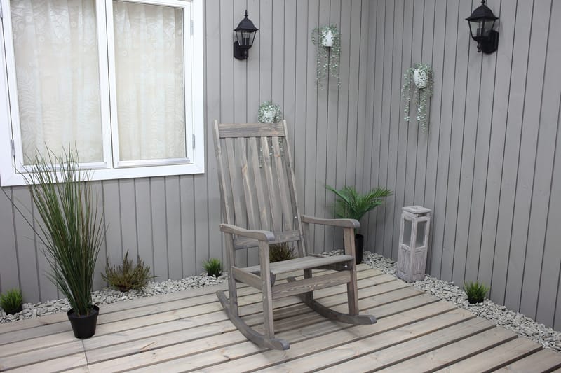 Ellabell Gungstol - Vit - Utemöbler - Utestol & trädgårdsstol - Gungstol utomhus