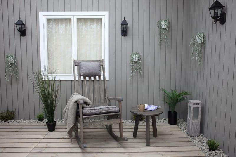 Ellabell Gungstol - Vit - Utemöbler - Utestol & trädgårdsstol - Gungstol utomhus