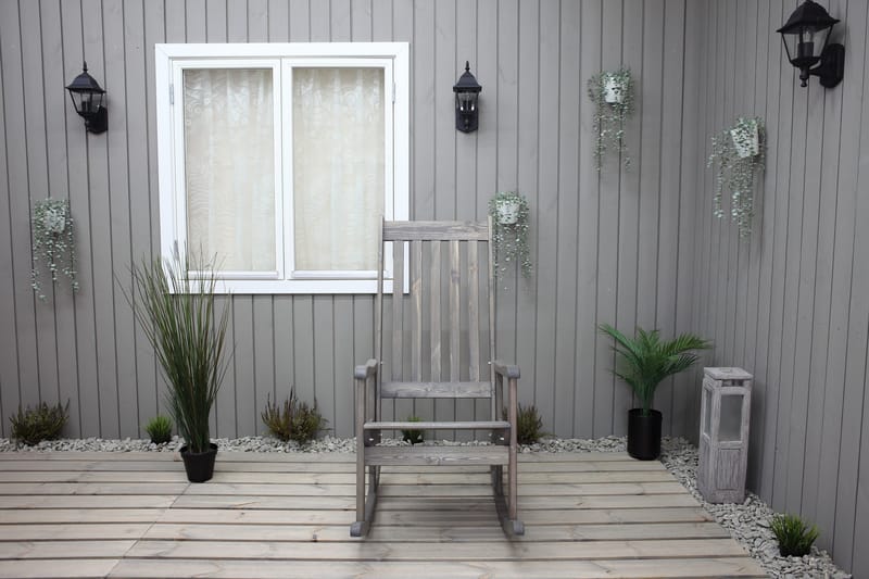 Ellabell Gungstol - Vit - Utemöbler - Utestol & trädgårdsstol - Gungstol utomhus