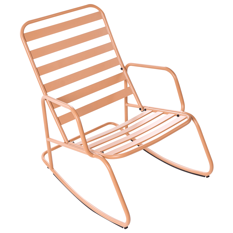 Gungstol utomhus Turi - Brun - Utemöbler - Utestol & trädgårdsstol - Gungstol utomhus