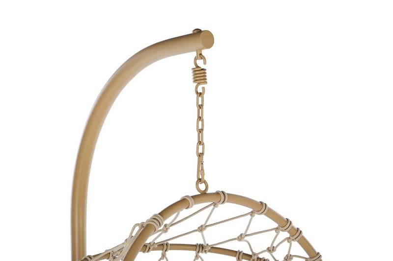 Hängstol Adria - Beige, vit - Utemöbler - Utestol & trädgårdsstol - Hängstol utomhus