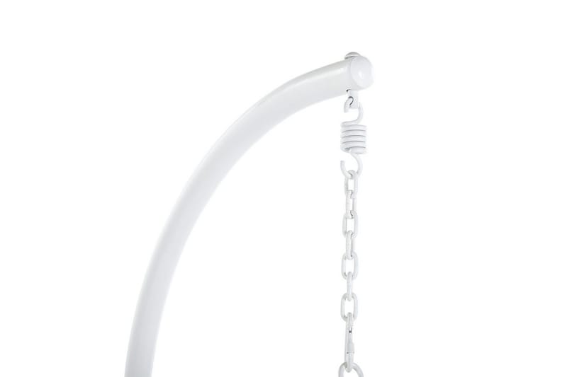 Hängstol Alba - Vit, Grå - Utemöbler - Utestol & trädgårdsstol - Hängstol utomhus