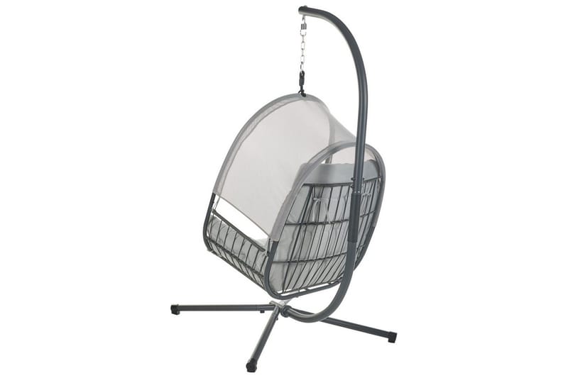 Hängstol Alviano - Ljusgrå - Utemöbler - Utestol & trädgårdsstol - Hängstol utomhus