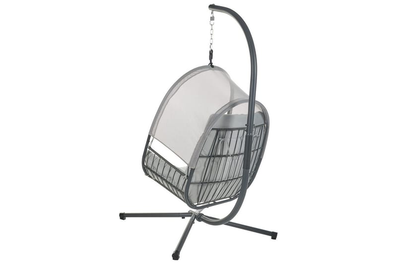 Hängstol Alviano - Ljusgrå - Utemöbler - Utestol & trädgårdsstol - Hängstol utomhus