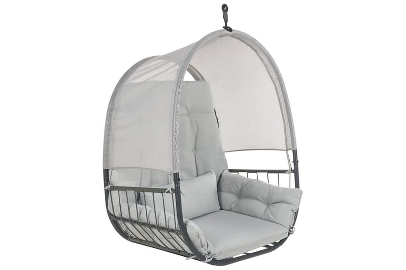 Hängstol Alviano - Ljusgrå - Utemöbler - Utestol & trädgårdsstol - Hängstol utomhus