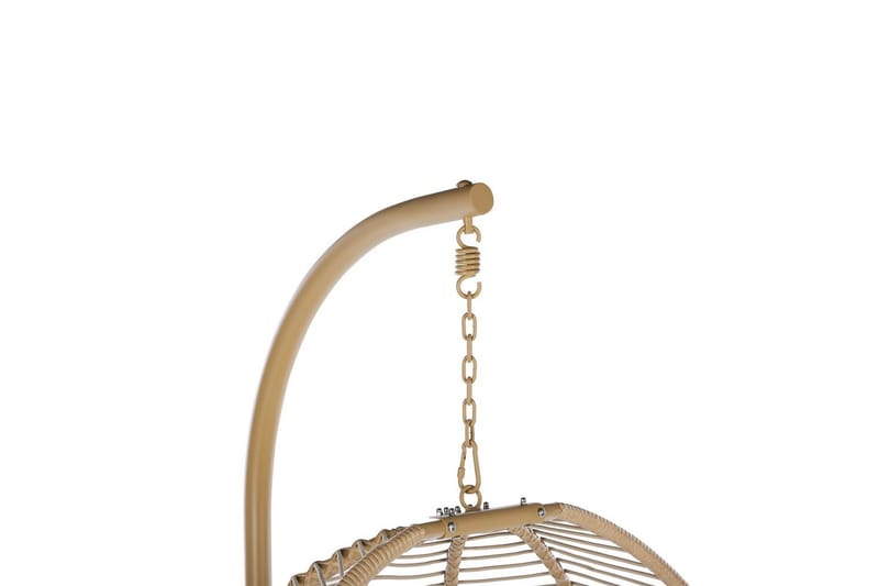 Hängstol Arco - Beige, vit - Utemöbler - Utestol & trädgårdsstol - Hängstol utomhus