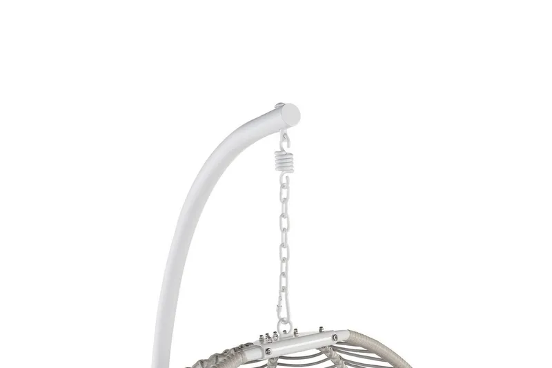 Hängstol Arco - Vit, Grå - Utemöbler - Utestol & trädgårdsstol - Hängstol utomhus