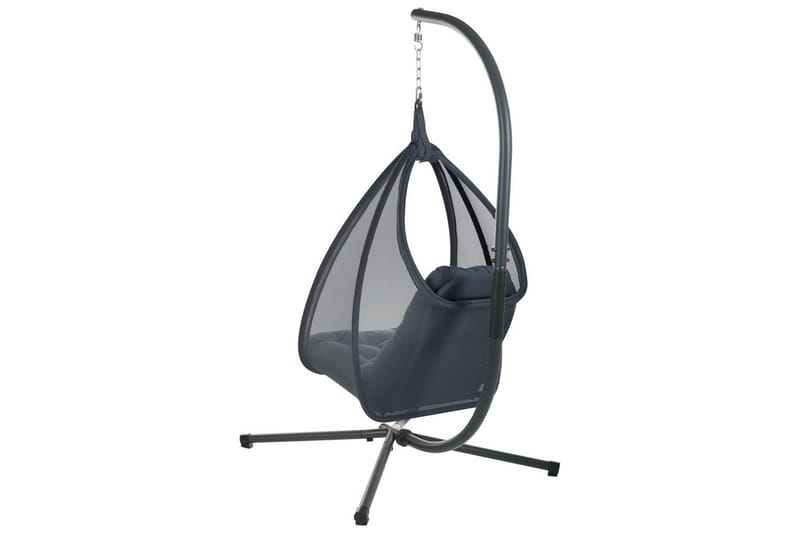 Hängstol Avegno - Mörkgrå - Utemöbler - Utestol & trädgårdsstol - Hängstol utomhus