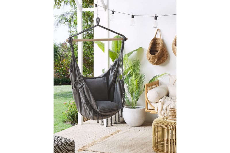 Hängstol Bonea - Grå - Utemöbler - Utestol & trädgårdsstol - Hängstol utomhus