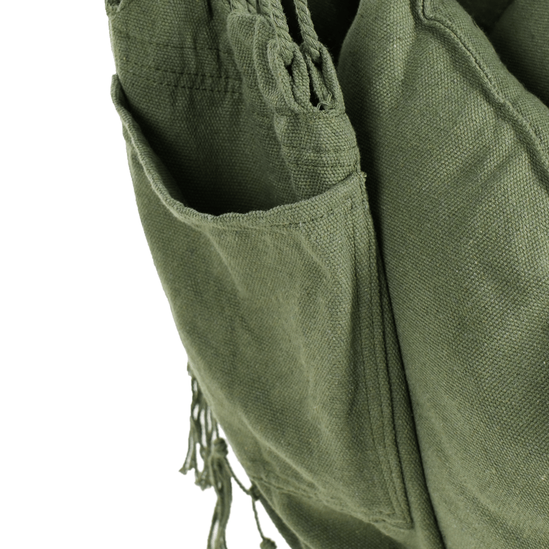 Hängstol utomhus Bonea Bomull - Grön - Utemöbler - Utestol & trädgårdsstol - Hängstol utomhus