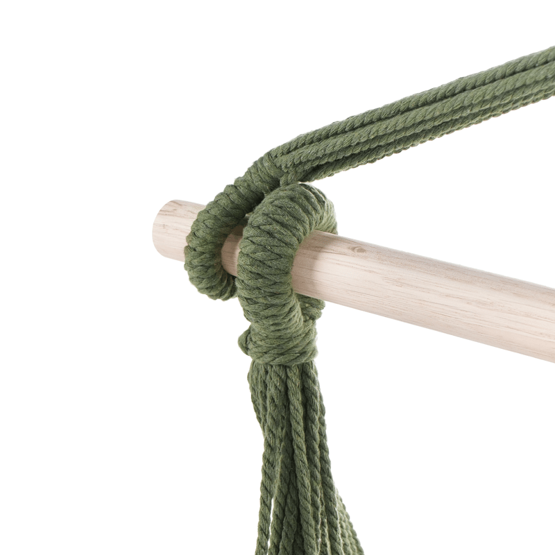 Hängstol utomhus Bonea Bomull - Grön - Utemöbler - Utestol & trädgårdsstol - Hängstol utomhus