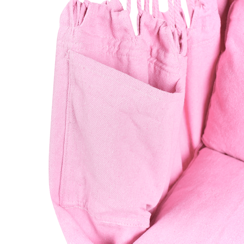 Hängstol utomhus Bonea Bomull - Rosa - Utemöbler - Utestol & trädgårdsstol - Hängstol utomhus