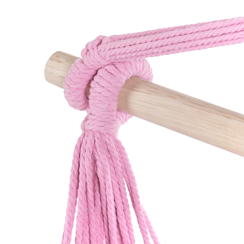 Hängstol utomhus Bonea Bomull - Rosa - Utemöbler - Utestol & trädgårdsstol - Hängstol utomhus