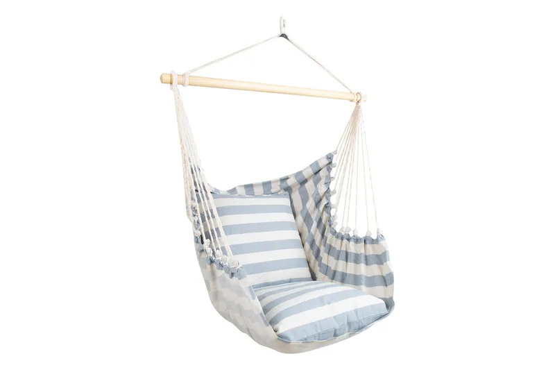 Copenhague Hängstol Utomhus Grå randig - Utemöbler - Utestol & trädgårdsstol - Hängstol utomhus