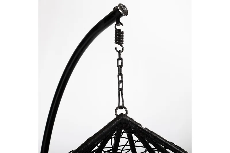 Droplet Hängstol Utomhus - Svart - Utemöbler - Utestol & trädgårdsstol - Hängstol utomhus